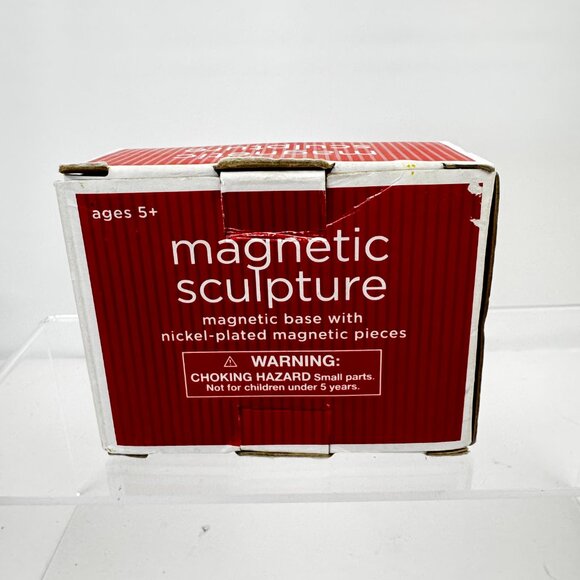 Magnetic Sculpture Desk Art Nickel-Plated Magnetic Pieces Age 5+ 2008 Target - Picture 4 of 5